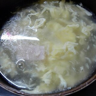 中華スープあんかけ卵とじ